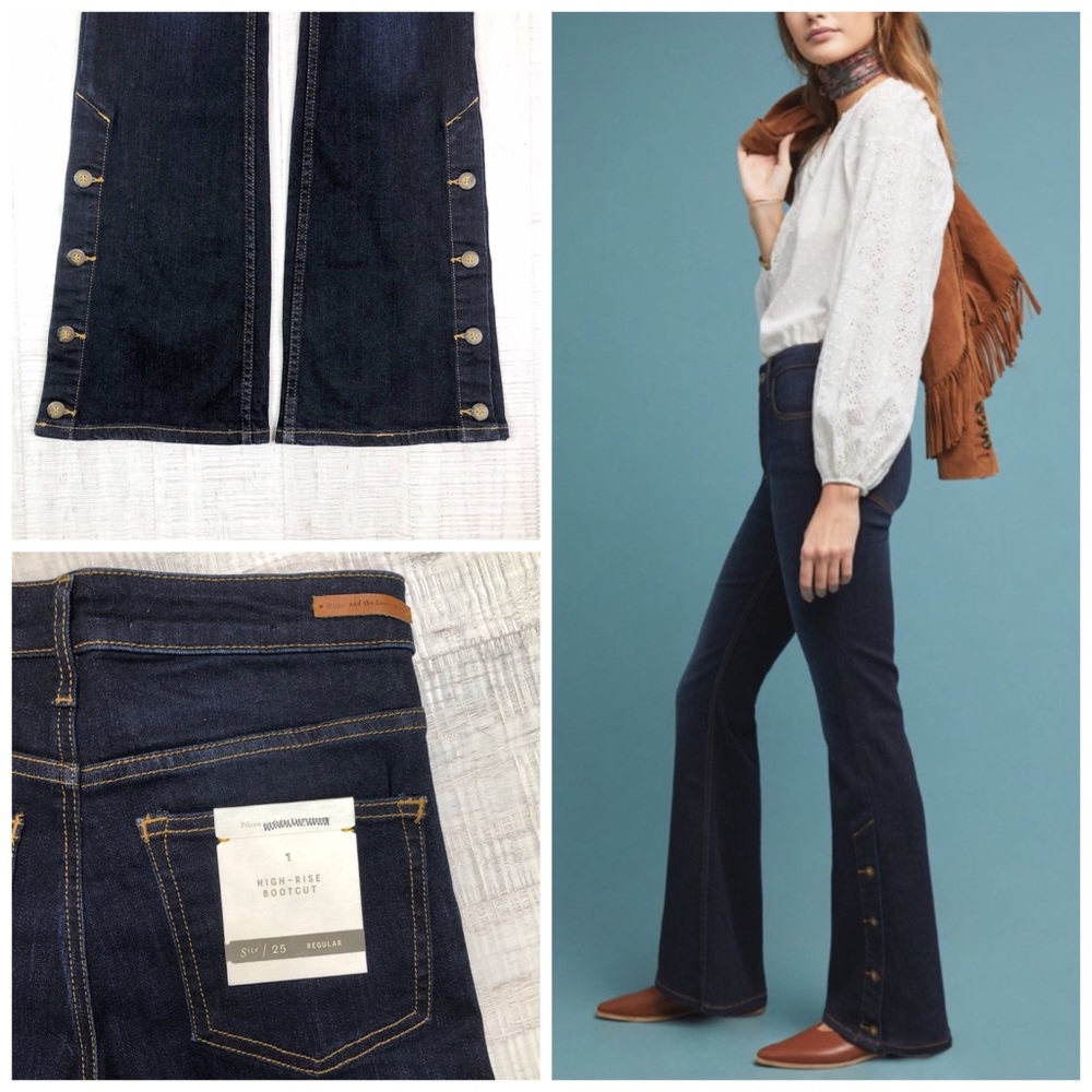 Anthropologie Pilcro High Rise Bootcut Jeans